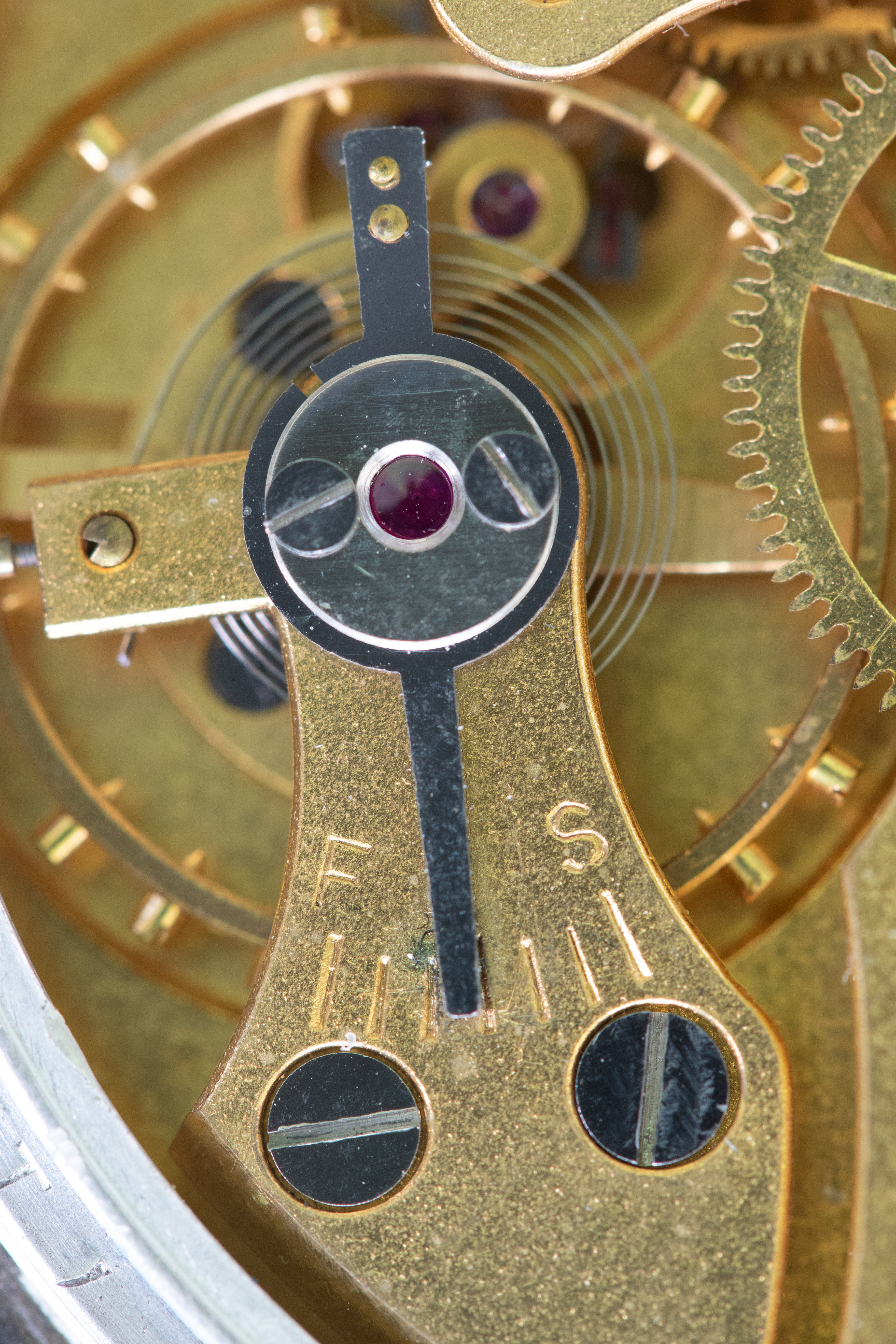 Pocket watch internals