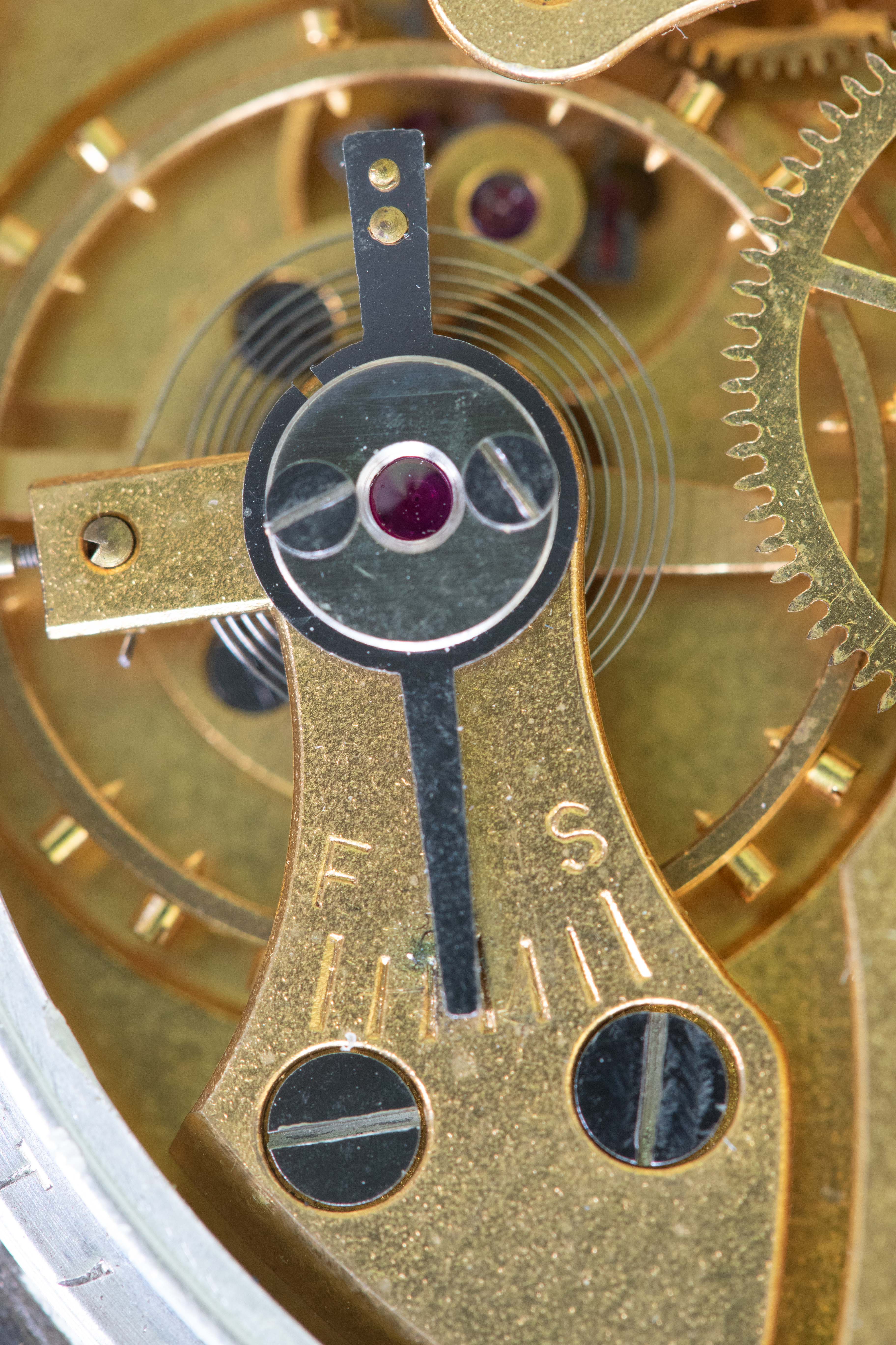 Pocket watch internals